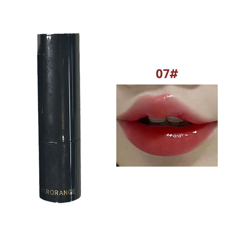 Thumbnail: Lipstick Red Brown Lipstick Waterproof Moisturizing Mirror Lipstick Lip Gloss Na