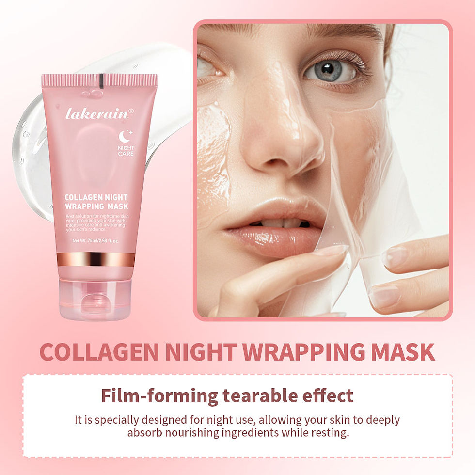Thumbnail: 4pcs/set Collagen Jelly Cream Peel-Off Mask Salmon Collagen essence Collagen Ove
