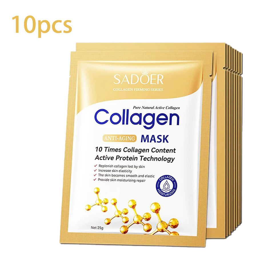Thumbnail: 5/10/20/30pcs SADOER Collagen Face Mask Firming Moisturizing Repair Brightening 