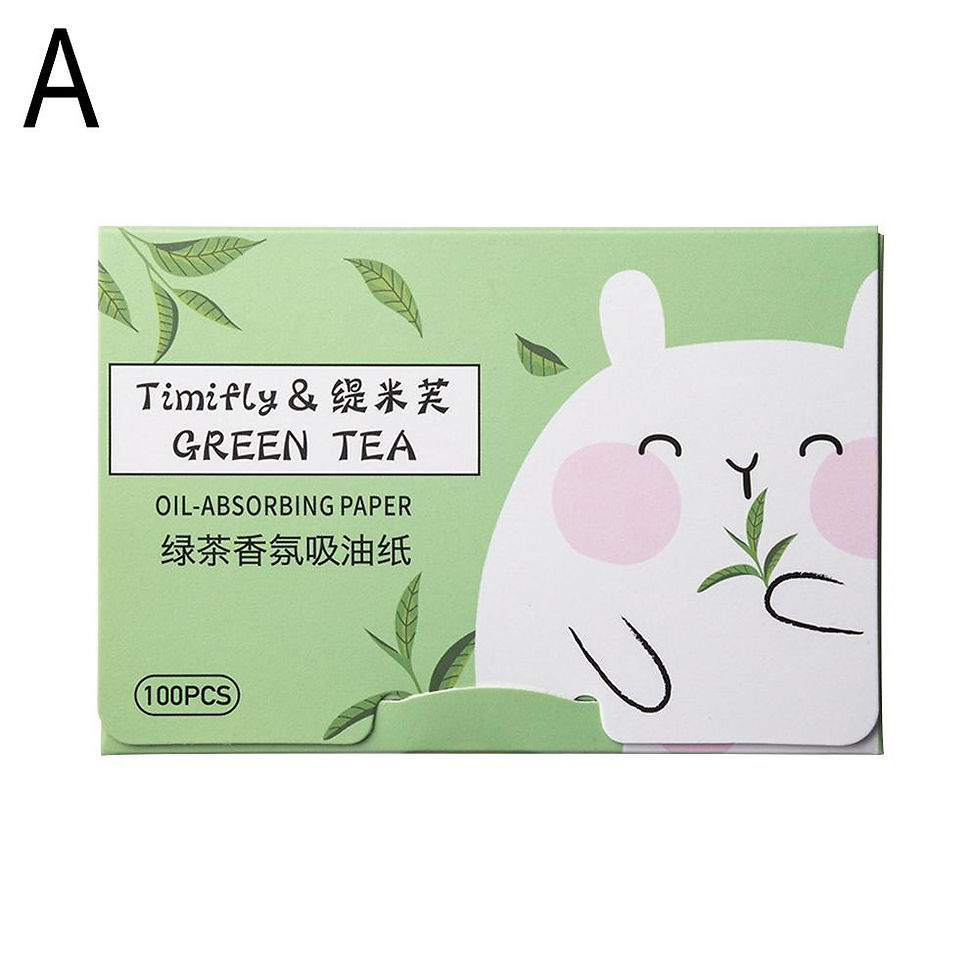 Thumbnail: 100Pcs new Face Oil Blotting Paper Protable Matting Face Wipes Facial Cleanser O