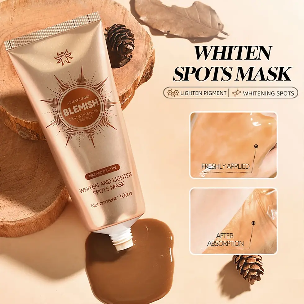 Thumbnail: Whiten and Lighten Spots Mask Spots Peel-Off Facial Mask Anti-Blemish Freckle Br