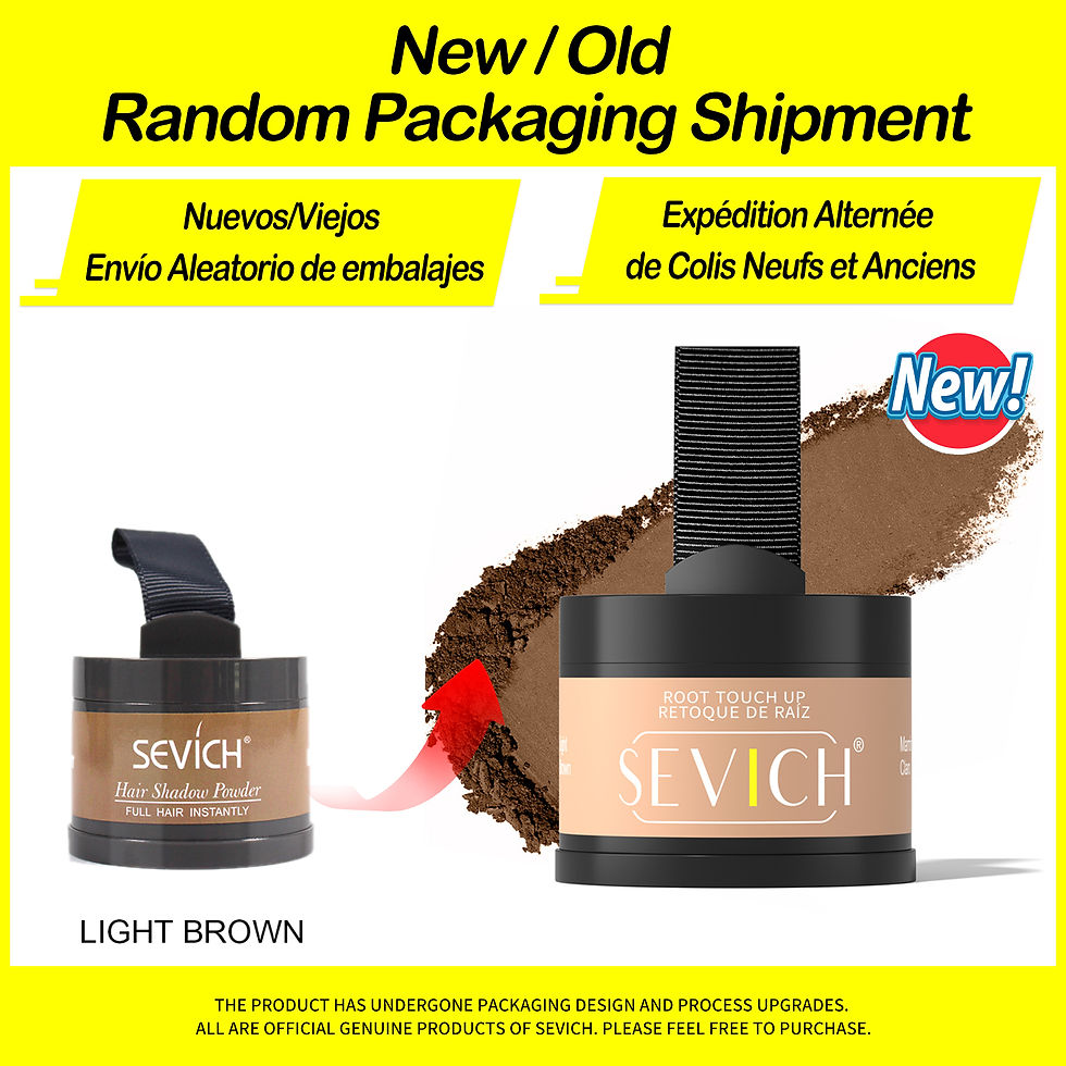 Thumbnail: Sevich Hairline Powder 4g Hairline Shadow Powder Makeup Hair Concealer Natural C