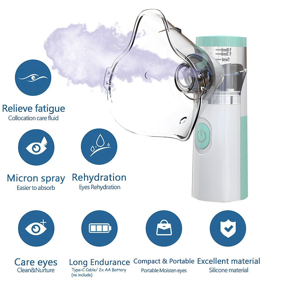 Thumbnail: Portable Facial Sprayer Sprayer Face Steamer Air Humidifier Nebulizer Hydrating 