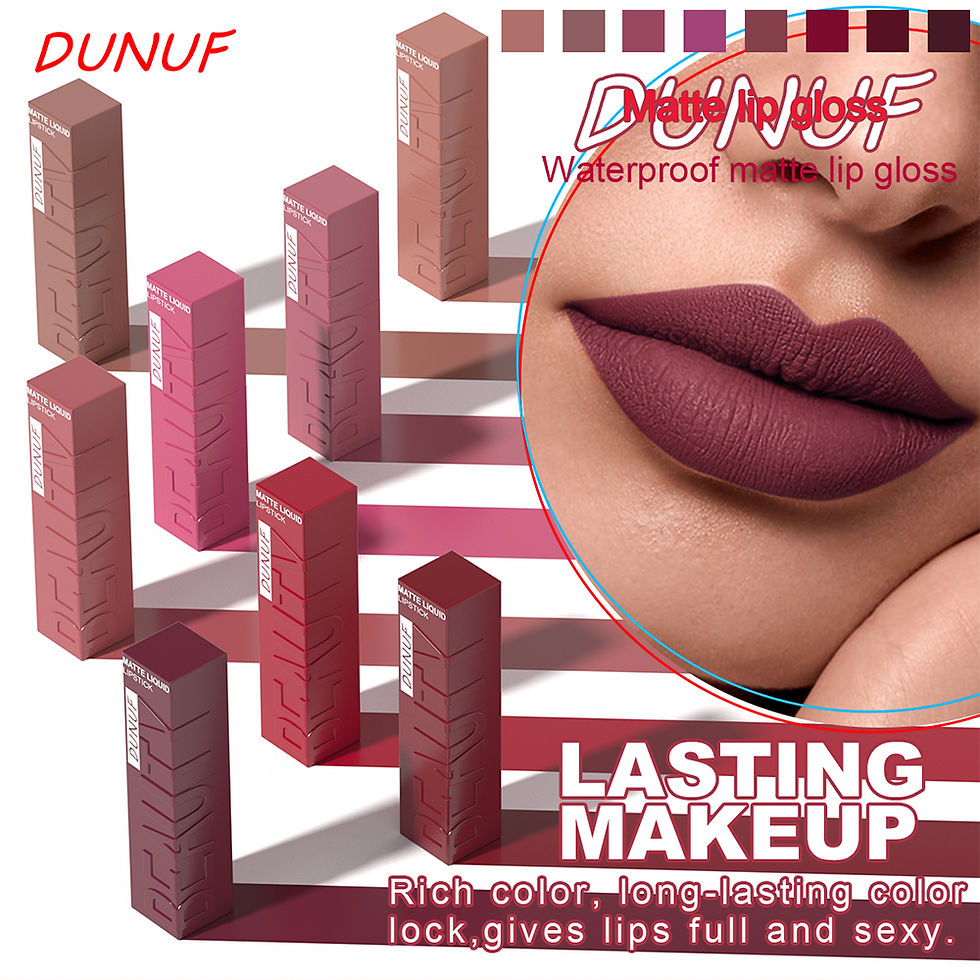 Thumbnail: Lip Gloss Lipstick Easy To Color Waterproof Easy-color Sweat-proof Non-stick To 