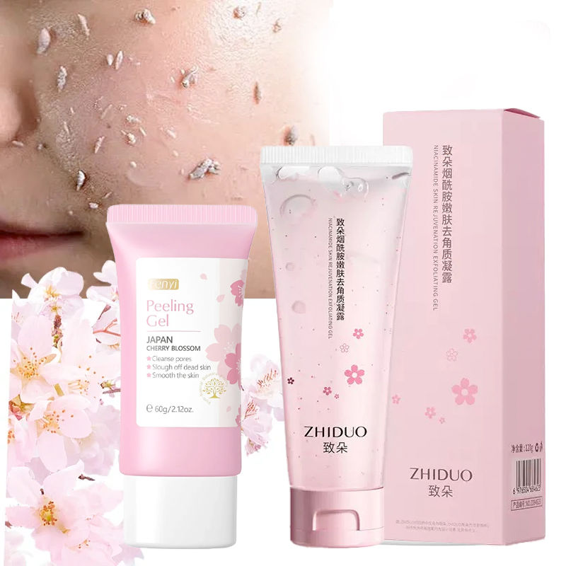 Face Deep Cleaning Exfoliating Gel Skin Care Whitening Moisturizer Repair Facial