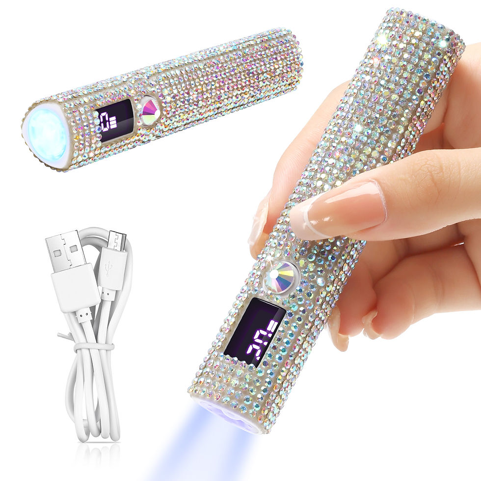 Thumbnail: Portable Quick Dry Nail Dryer Machine Mini UV LED Nail Lamp For Home Salon Tools