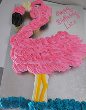 Flamingo Cupcake Cake Pink.JPG