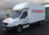 Lutonvan withbox bodyand til lift