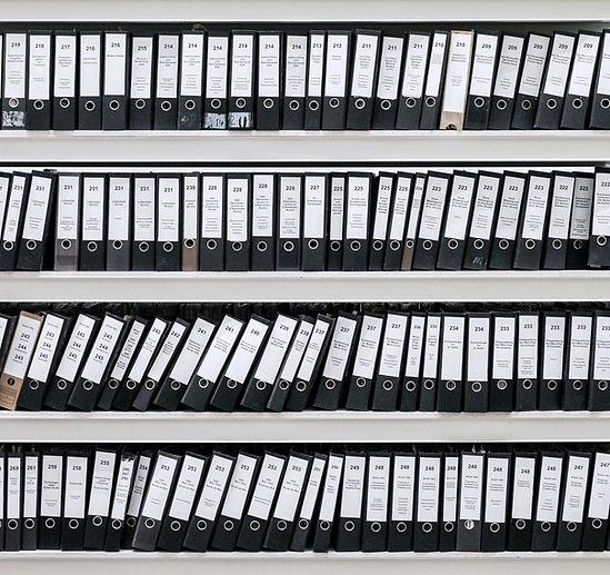 Fichiers organisés