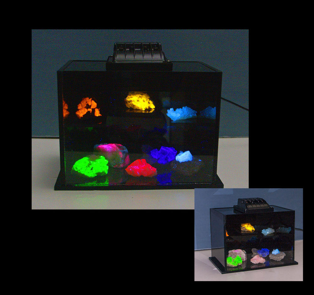 I built a beautiful fluorescent display. Now what do I use for a front