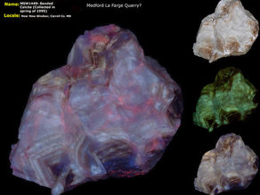 Banded Calcite - Carroll Co. Maryland