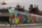 Iconic wall art by Williamsburg creatives