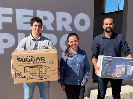 Doação para a Prefeitura de Rio Acima