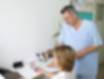 Dr Genchev at the Dental Clinic