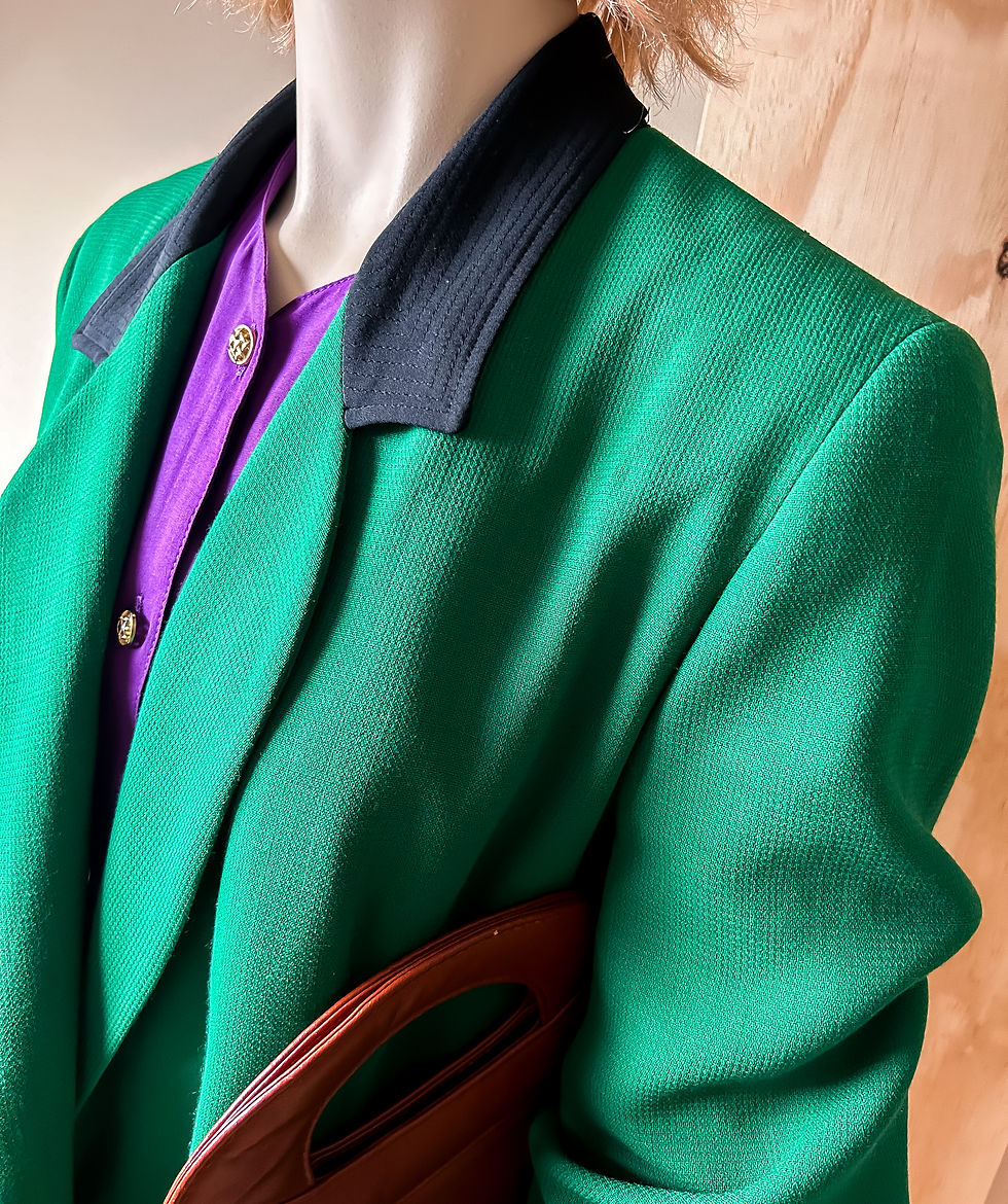 Thumbnail: Vintage lange blazer