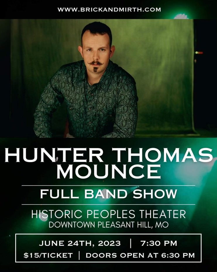 Hunter Thomas Mounce Live at Peoples Theater