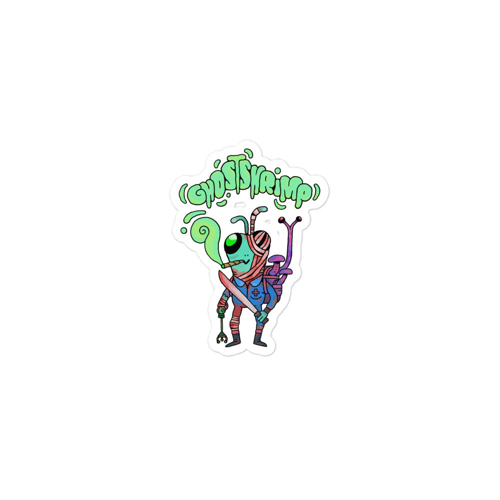 Weed Alien 2 Sticker