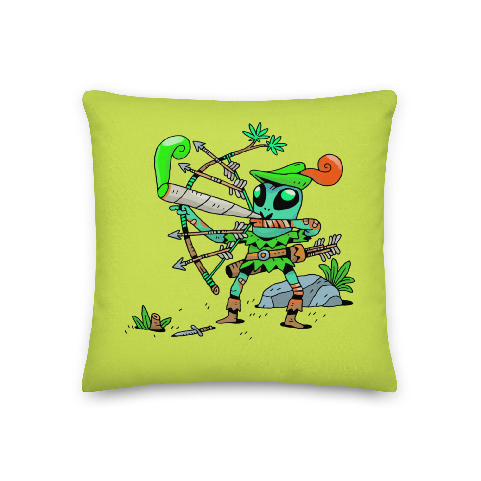 Robin Weed 18in Pillow