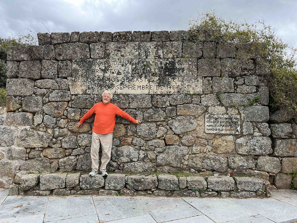 Venta de Guisando, where the 1468 Treaty of the Bulls of Guisando identified Isabella as the future queen of Castile. This was one of the founding steps of the creation of Spain