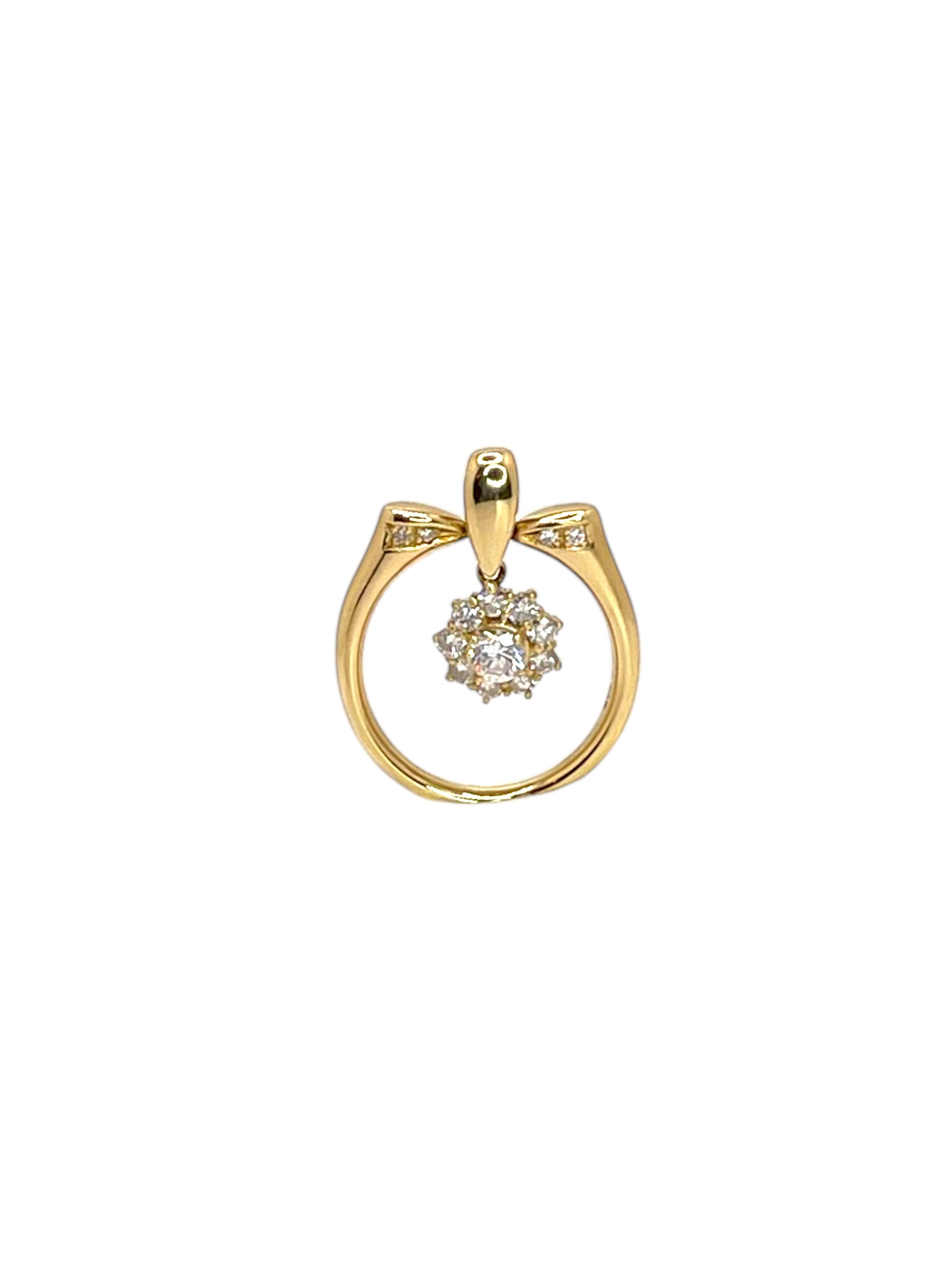 Flower Diamond Ring
