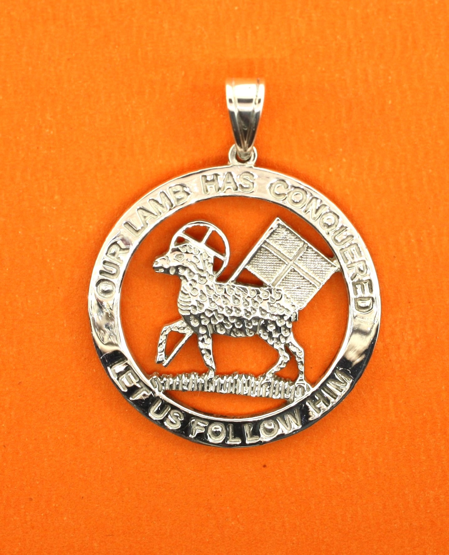 24.5mm 925 SEAL/LAMB Pendant