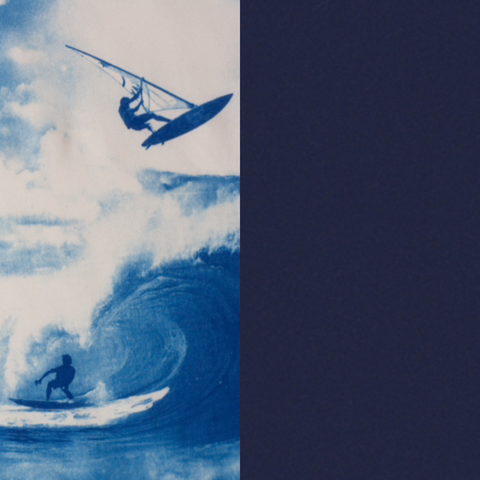 Surfer/Navy Blue