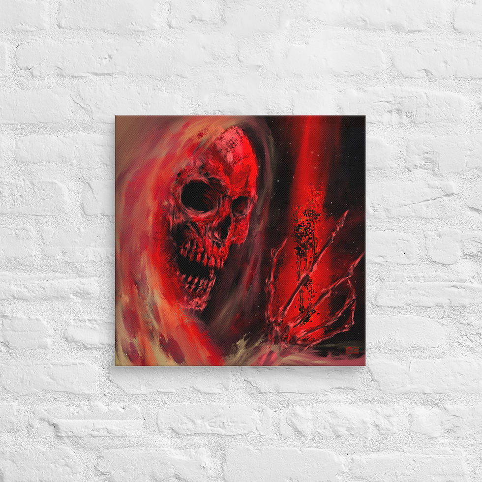 Thumbnail: COSMIC REAPER Canvas Print