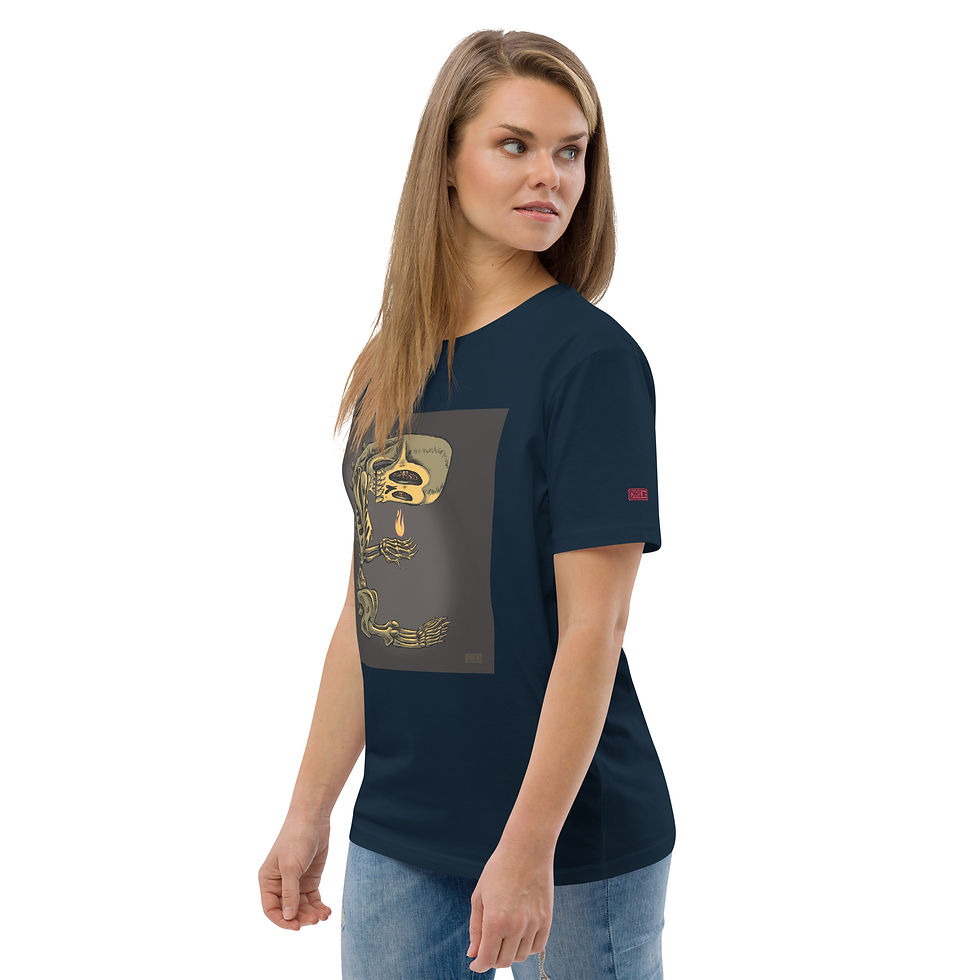 Thumbnail: PONDERSKULL Unisex organic cotton t-shirt
