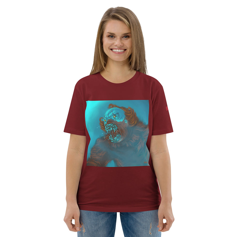 Thumbnail: Toothy Penny Unisex organic cotton t-shirt