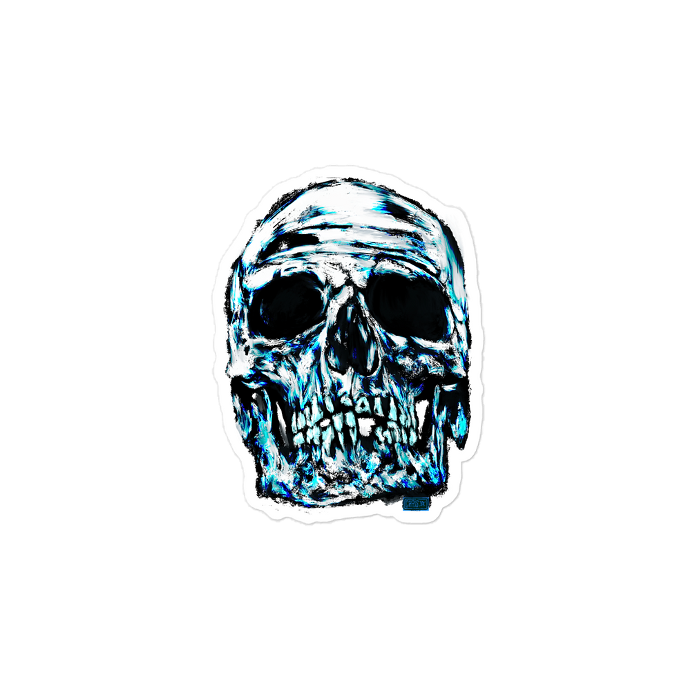 Thumbnail: FROST SKULL sticker