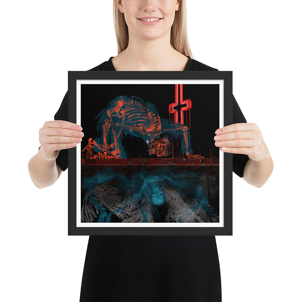 Thumbnail: SECRETS framed print