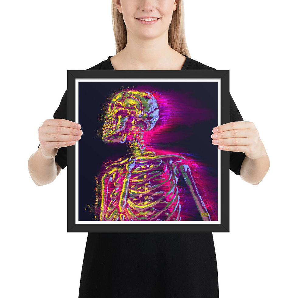 Thumbnail: AVERSION framed  poster