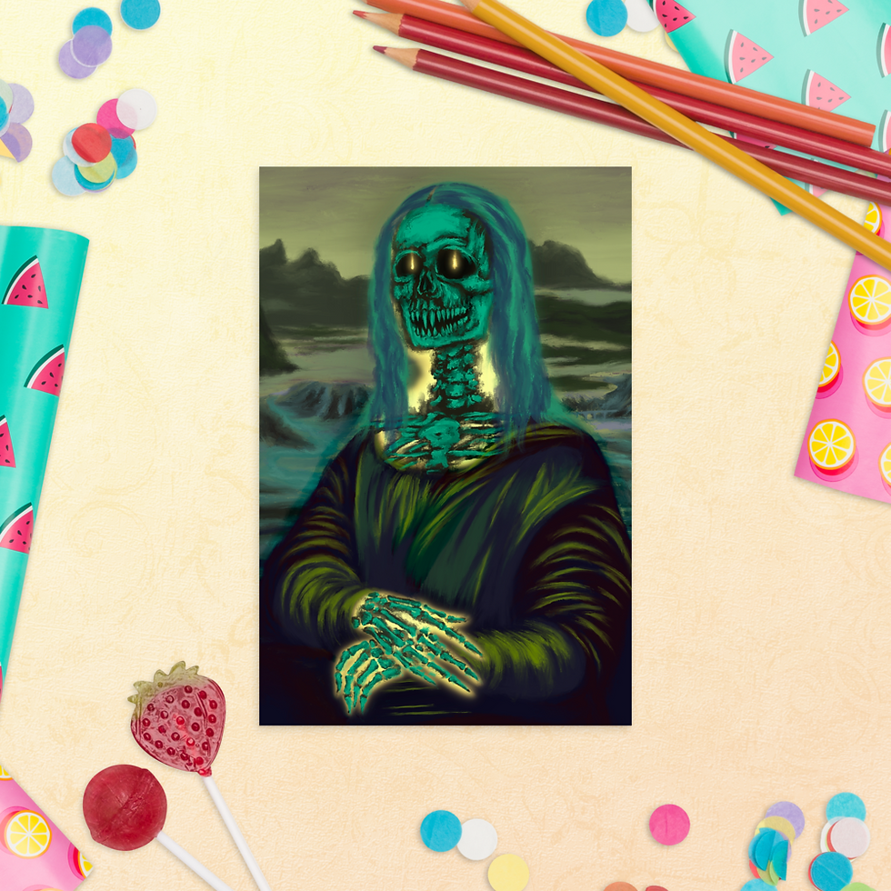 Thumbnail: Bone-A Lisa GREEN post card
