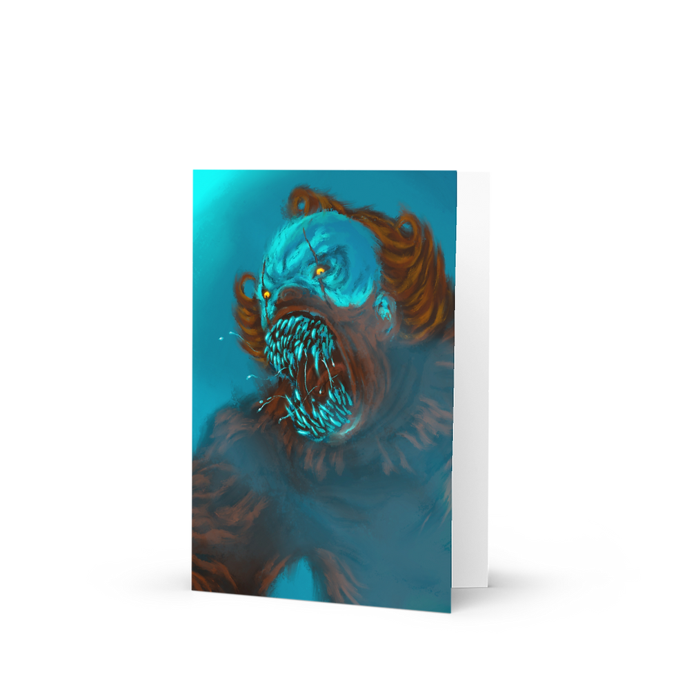 Thumbnail: Toothy Penny Greeting card