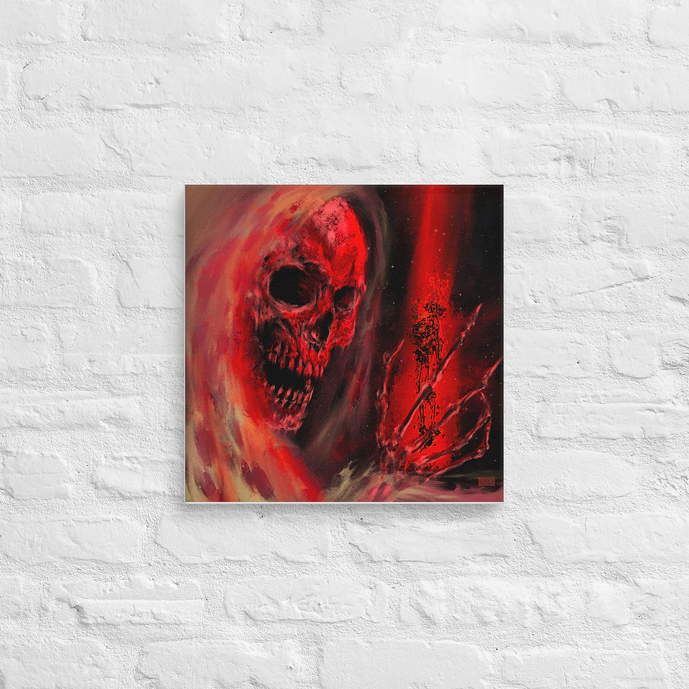 Thumbnail: COSMIC REAPER Canvas Print