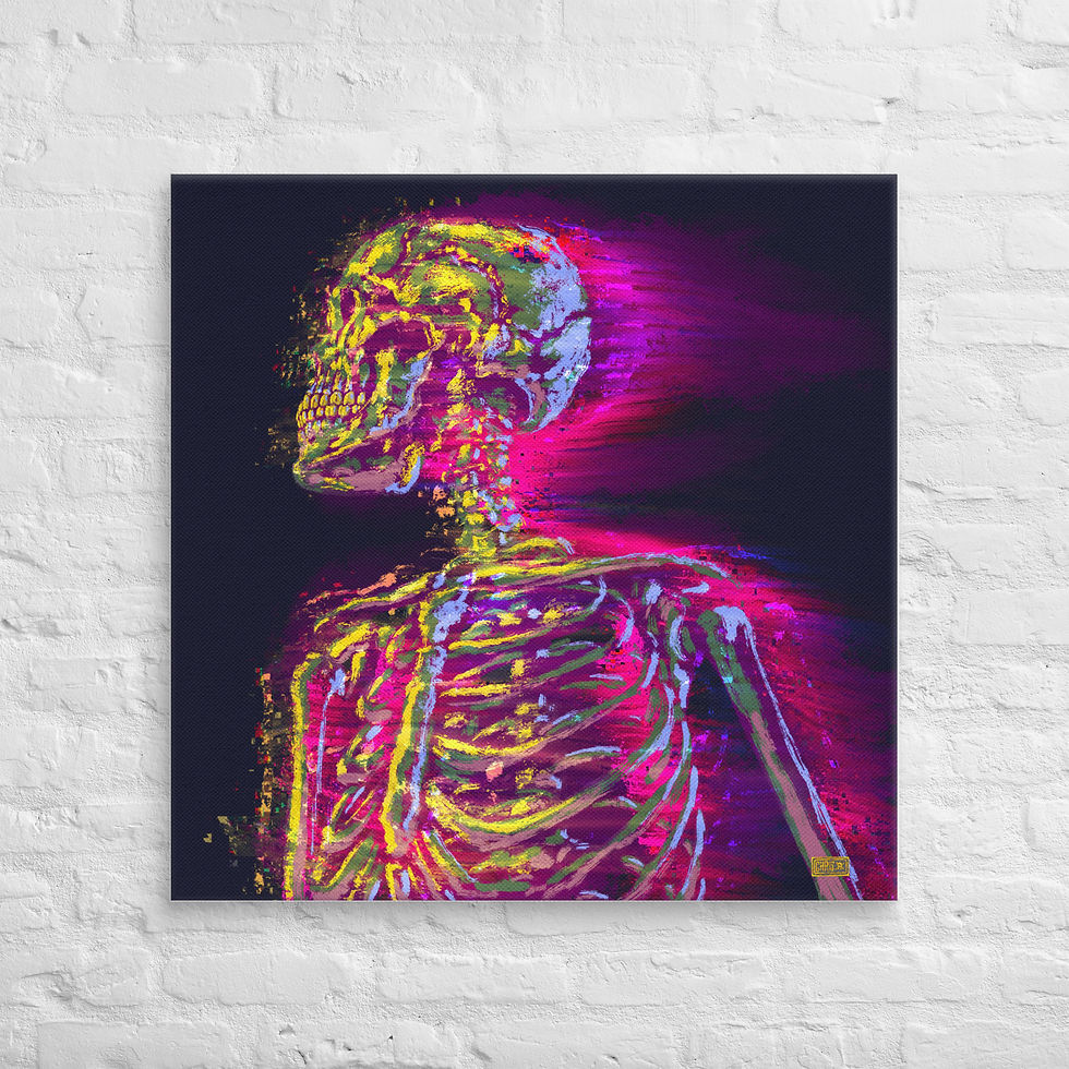Thumbnail: AVERSION (full colour) Canvas Print