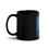 Thumbnail: Blue Ghost Black Glossy Mug