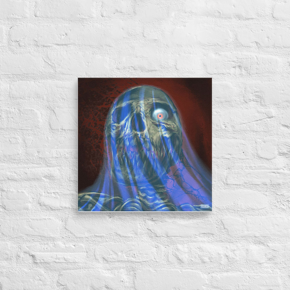 Thumbnail: SHROUD 9 Canvas Print
