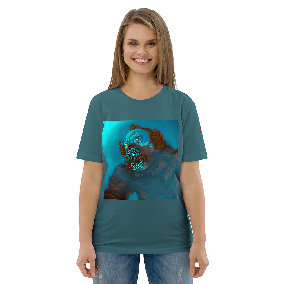 Thumbnail: Toothy Penny Unisex organic cotton t-shirt