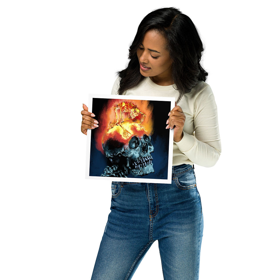 Thumbnail: HOT HEAD Unframed Print