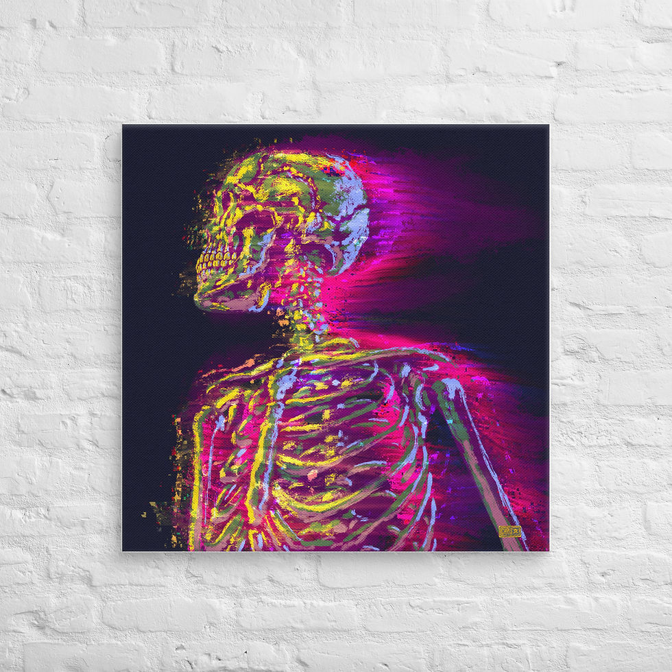 Thumbnail: AVERSION (full colour) Canvas Print