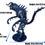 Thumbnail: Handcrafted wasteland creature metal statue with detailed claws and tail