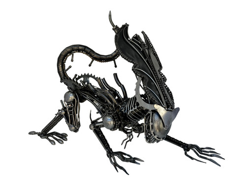 The Hive Empress – Alien Queen Inspired Recycled Metal Sculpture