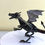 Thumbnail: Video of small european dragon recycled metal sculpture showing full 360-degree view