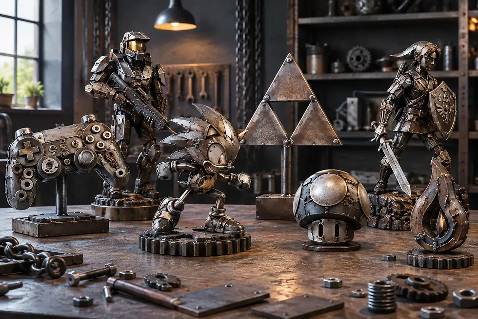 12 Best Sculptures for Gamer Rooms That Stand Out