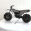 Thumbnail: Video of Handmade metal dirt bike sculpture showing full 360-degree view