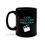 Thumbnail: Bug & Meiko-Cats Don't Take Direction Black Coffee Mug, 11oz
