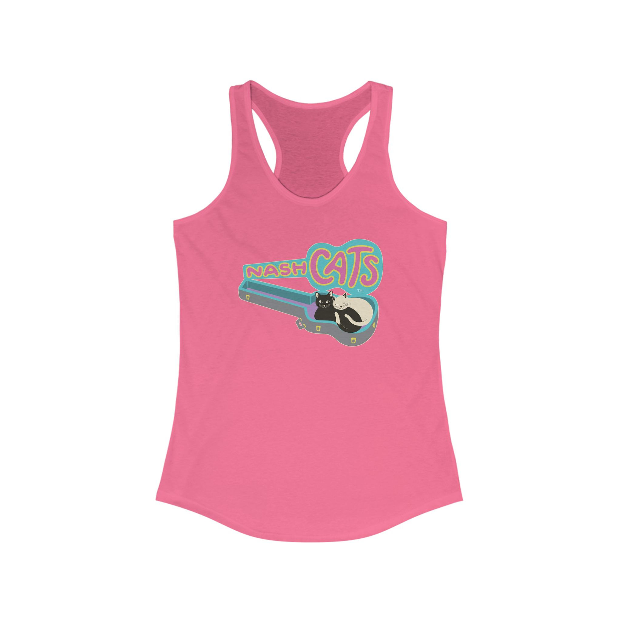NashCats Women's Ideal Racerback Tank