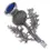Thumbnail: Single Thistle Kilt Pin