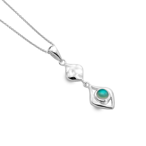 Sea Spray Pendant Sennen Jewellery